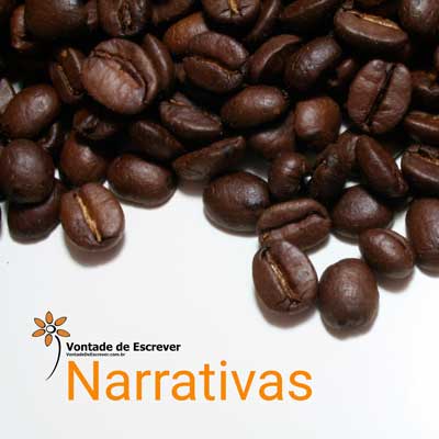 Imagem de grãos de café identificando a categoria Narrativas para o texto